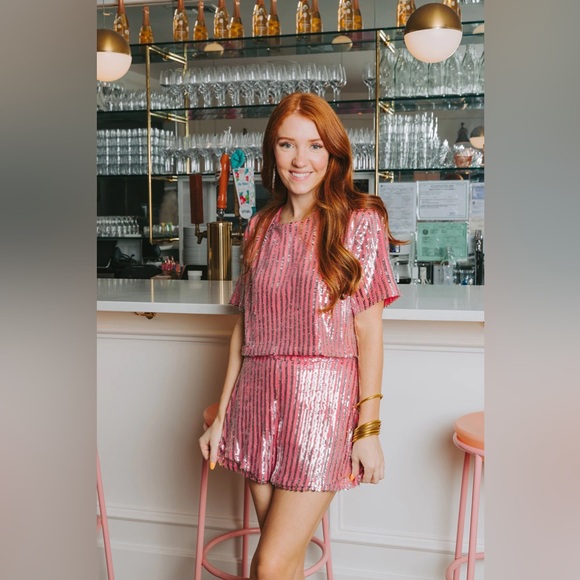 Buddy Love Laura Sequin Set - Watermelon - XS - Picture 3 of 4